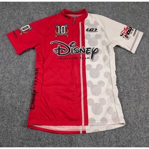 Disney‎ Triathlon Team Louis Garneau Cycling Jersey Womens Small Half Zip